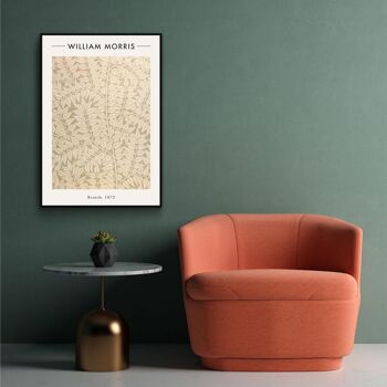 Walljar - William Morris - Branche - Affiche avec cadre / 50 x 70 cm 4