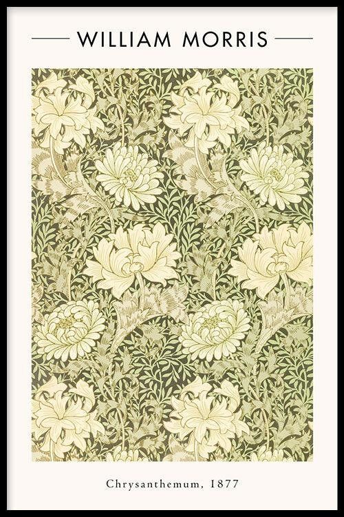 Walljar - William Morris - Crisantemo - Poster con cornice / 50 x 70 cm