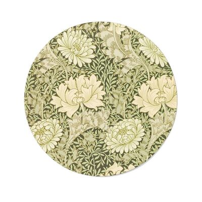 Walljar - William Morris - Crisantemo - Dibond / 60 x 60 cm