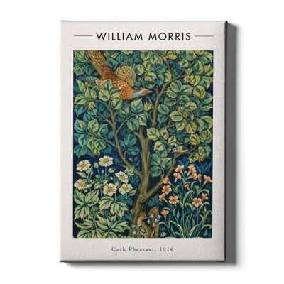 Walljar - William Morris - Hahnenfasan - Leinwand / 40 x 60 cm