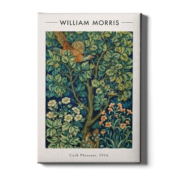 Walljar - William Morris - Faisan Coq - Toile / 40 x 60 cm 1