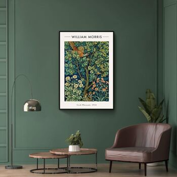 Walljar - William Morris - Faisan Coq - Toile / 40 x 60 cm 4