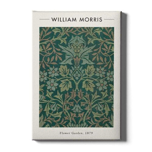 Walljar - William Morris - Flower Garden - Canvas / 50 x 70 cm