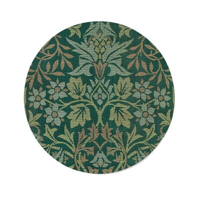 Walljar - William Morris - Giardino fiorito - Dibond / 120 x 120 cm