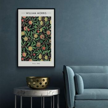 Walljar - William Morris - Fruit - Affiche avec cadre / 40 x 60 cm 2