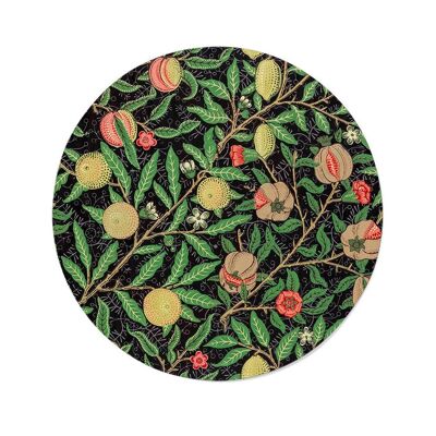Walljar - William Morris - Fruit - Dibond / 40 x 40 cm