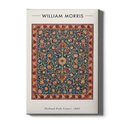 Walljar - William Morris - Holland Park Carpet - Canvas / 50 x 70 cm