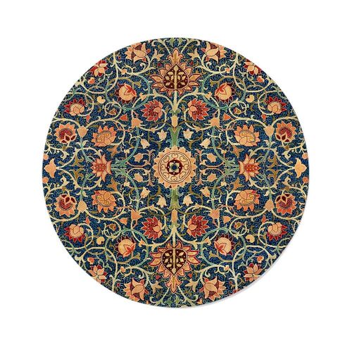 Walljar - William Morris - Holland Park Carpet - Dibond / 120 x 120 cm