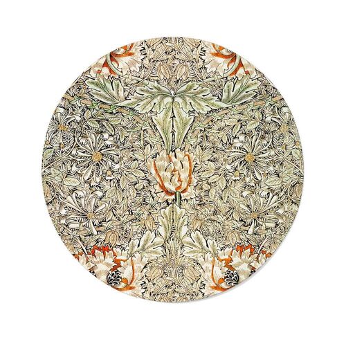 Walljar - William Morris - Honeysuckle II - Dibond / 100 x 100 cm