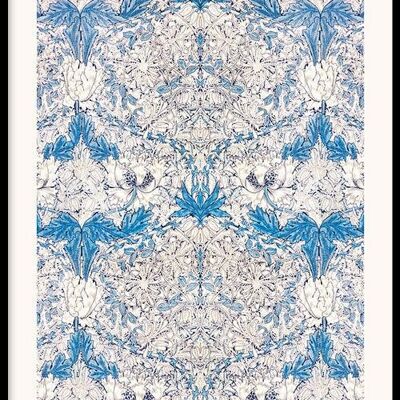 Walljar - William Morris - Honeysuckle III - Poster met lijst / 60 x 90 cm