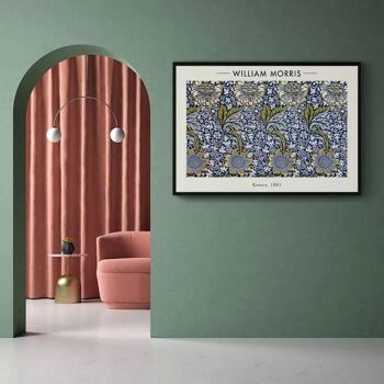 Walljar - William Morris - Kennet - Affiche avec cadre / 40 x 60 cm 3