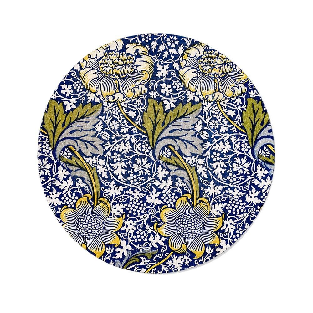 Walljar - William Morris - Kennet - Dibond / 120 x 120 cm