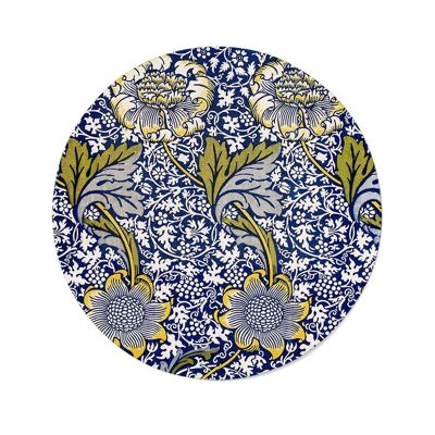 Walljar - William Morris - Kennet - Dibond / 120 x 120 cm