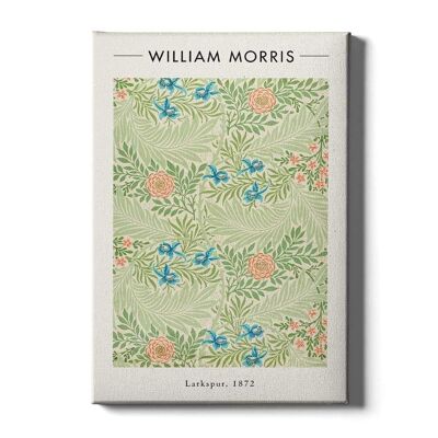 Walljar - William Morris - Larkspur - Canvas / 50 x 70 cm
