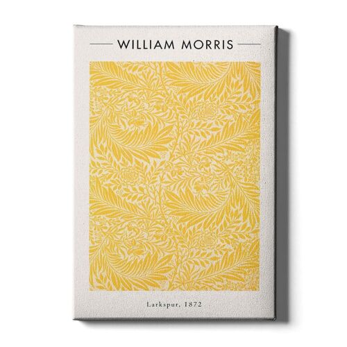Walljar - William Morris - Larkspur II - Canvas / 40 x 60 cm