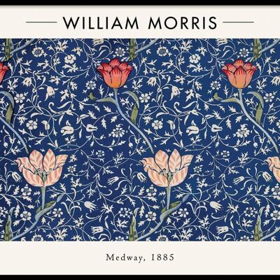 Walljar - William Morris - Medway - Poster met lijst / 40 x 60 cm