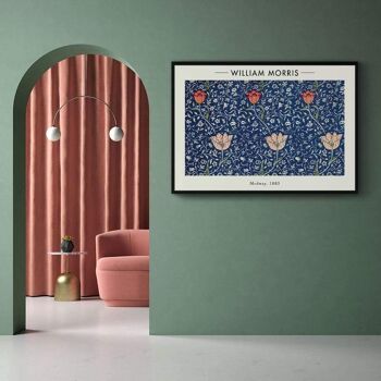 Walljar - William Morris - Medway - Affiche avec cadre / 40 x 60 cm 3