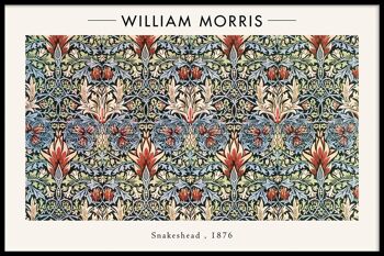 Walljar - William Morris - Snakeshead - Affiche avec cadre / 40 x 60 cm 1