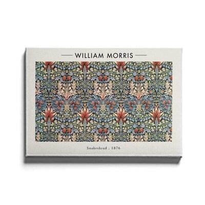 Walljar - William Morris - Schlangenkopf - Leinwand / 50 x 70 cm