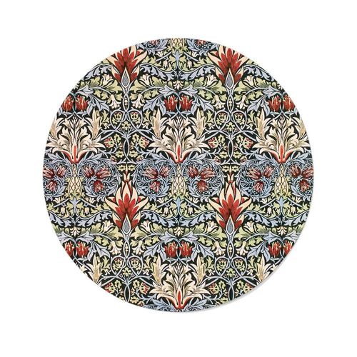 Walljar - William Morris - Snakeshead - Dibond / 40 x 40 cm