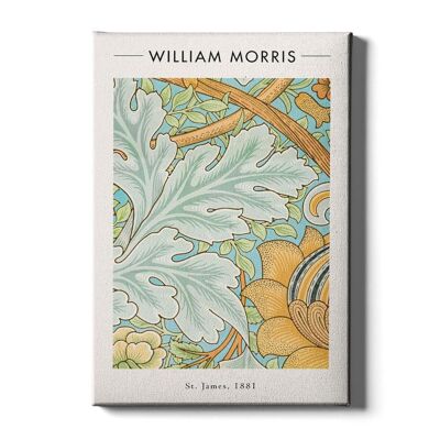 Walljar - William Morris - St James - Toile / 40 x 60 cm