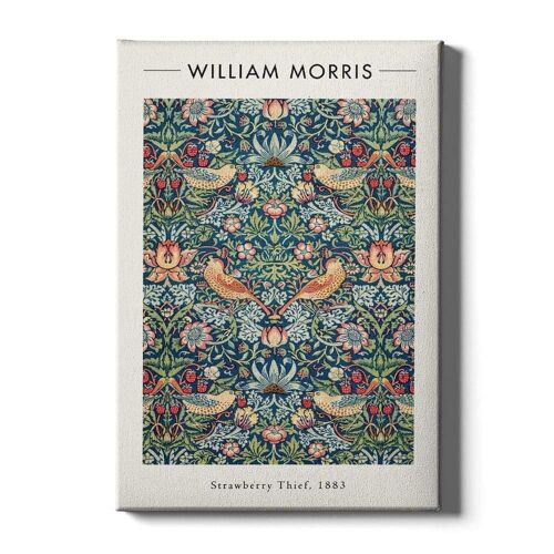 Walljar - William Morris - Strawberry Thief - Canvas / 50 x 70 cm