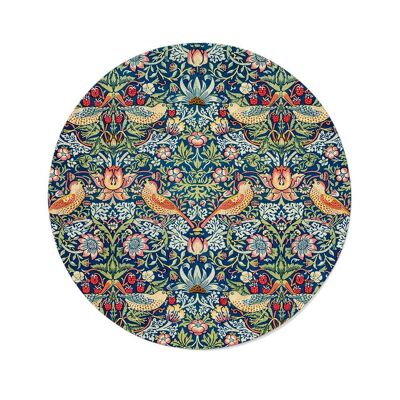Walljar - William Morris - Erdbeerdieb - Dibond / 40 x 40 cm