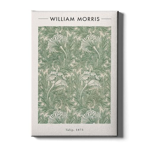Walljar - William Morris - Tulip - Canvas / 40 x 60 cm