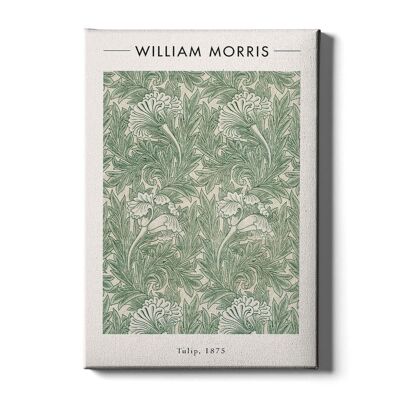 Walljar - William Morris - Tulipe - Toile / 40 x 60 cm