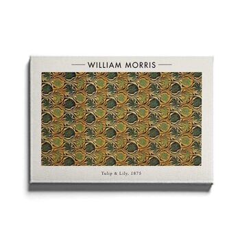 Walljar - William Morris - Tulipe et Lys - Toile / 50 x 70 cm 1