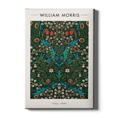 Walljar - William Morris - Tulip II - Tela / 40 x 60 cm