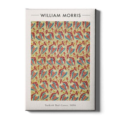 Walljar - William Morris - Türkische Bettdecke - Leinwand / 40 x 60 cm