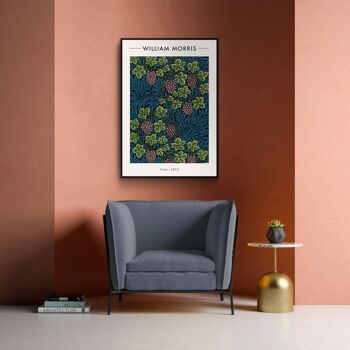 Walljar - William Morris - Vine II - Affiche avec cadre / 60 x 90 cm 4