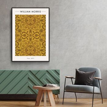 Walljar - William Morris - Vine III - Toile / 40 x 60 cm 3