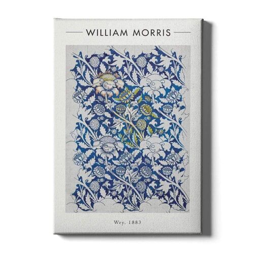 Walljar - William Morris - Wey - Canvas / 50 x 70 cm