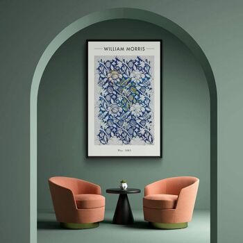 Walljar - William Morris - Wey - Toile / 50 x 70 cm 3