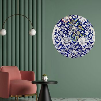 Pot mural - William Morris - Wey - Dibond / 60 x 60 cm 3