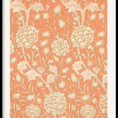 Walljar - William Morris - Tulipe sauvage - Affiche avec cadre / 50 x 70 cm