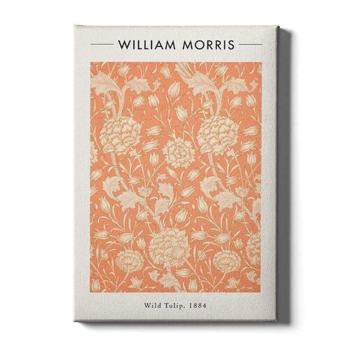 Walljar - William Morris - Wild Tulip - Canvas / 50 x 70 cm