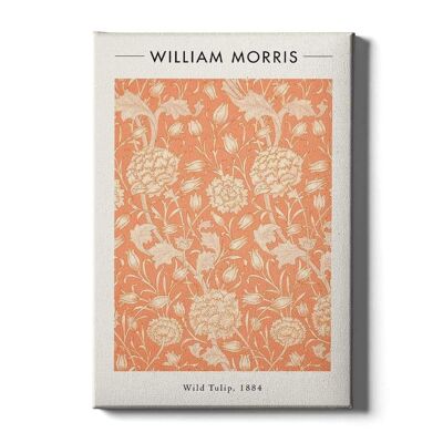 Walljar - William Morris - Wild Tulip - Tela / 50 x 70 cm