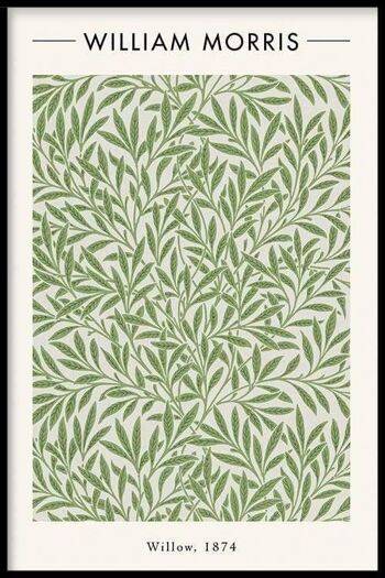 Walljar - William Morris - Willow - Affiche avec cadre / 40 x 60 cm 1