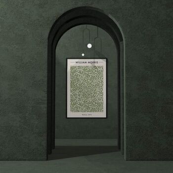 Walljar - William Morris - Willow - Affiche avec cadre / 40 x 60 cm 3