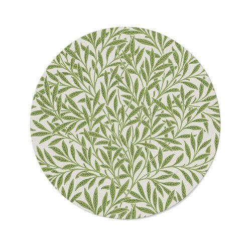 Walljar - William Morris - Willow - Dibond / 140 x 140 cm