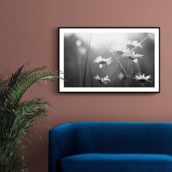 Walljar - Marguerites blanches - Affiche avec cadre / 30 x 45 cm 4