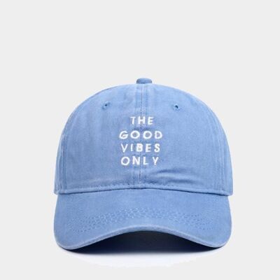 The good vibes only. - blue