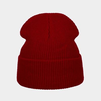 Long beanie. - red