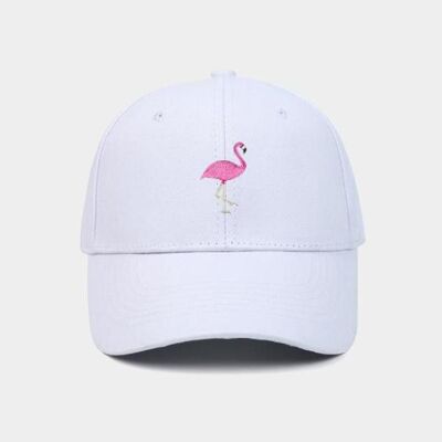 Flamingo. - white