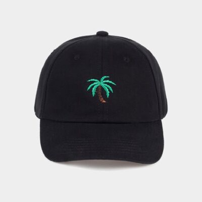 Palm tree. - black