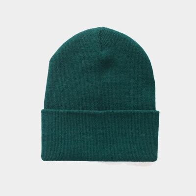 Soft beanie. - green