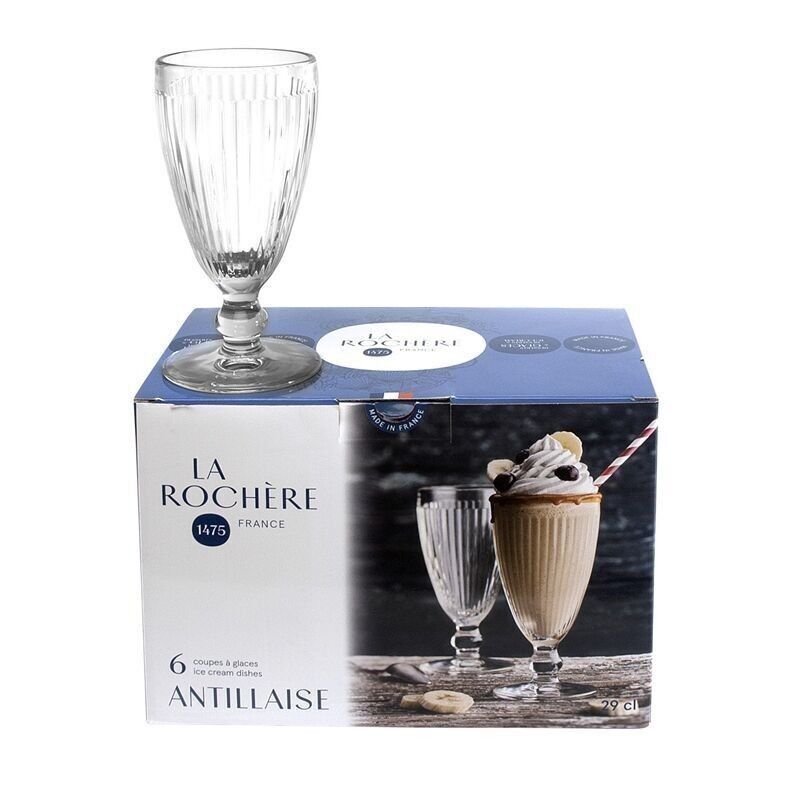 Ice cream sundae antillaise